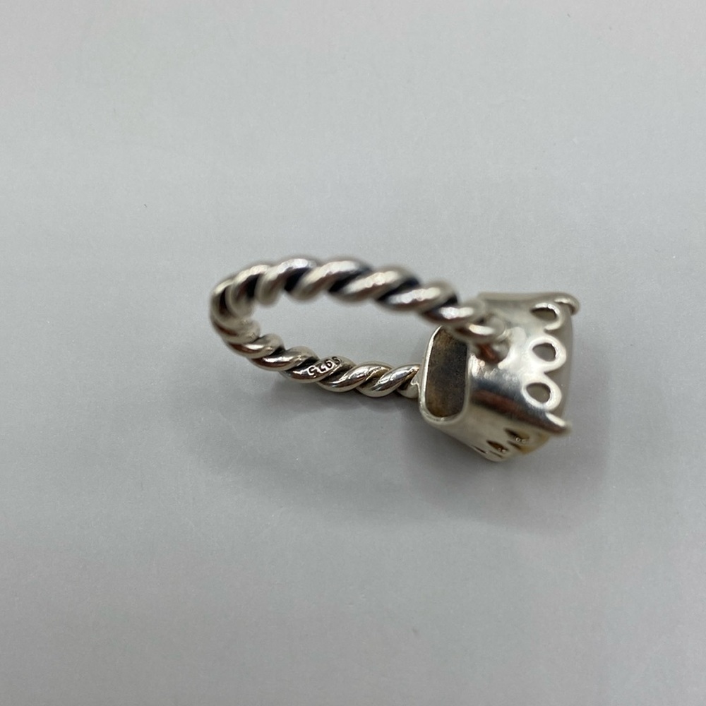 Pandora White MOP Sincerity Ring - Picture 7 of 8